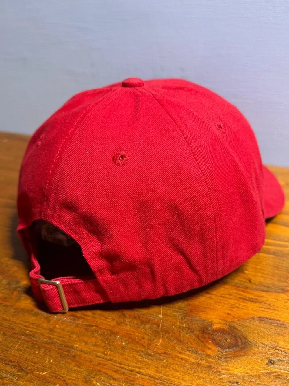 Red - I Need My Space NASA Logo Adjustable Baseball Dad Cap